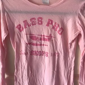 Pink Bass Pro long sleeve